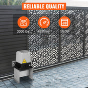 Automatic Sliding Gate Opener Driveway Operator Infrared Sensor