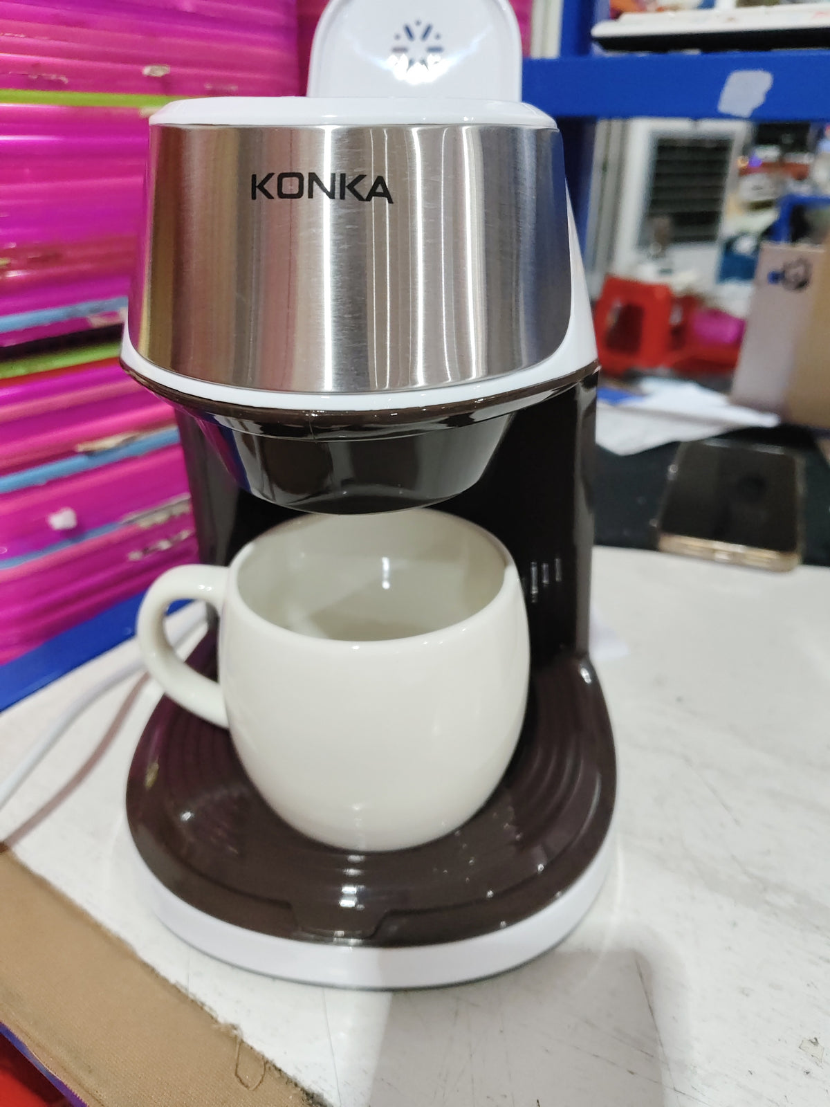 New Coffee Machine Fully Automatic Home Office Mini Portable Coffee Maker
