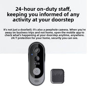 Video Call DoorbellSmart Video Doorbell with HD Camera & Two-Way Audio