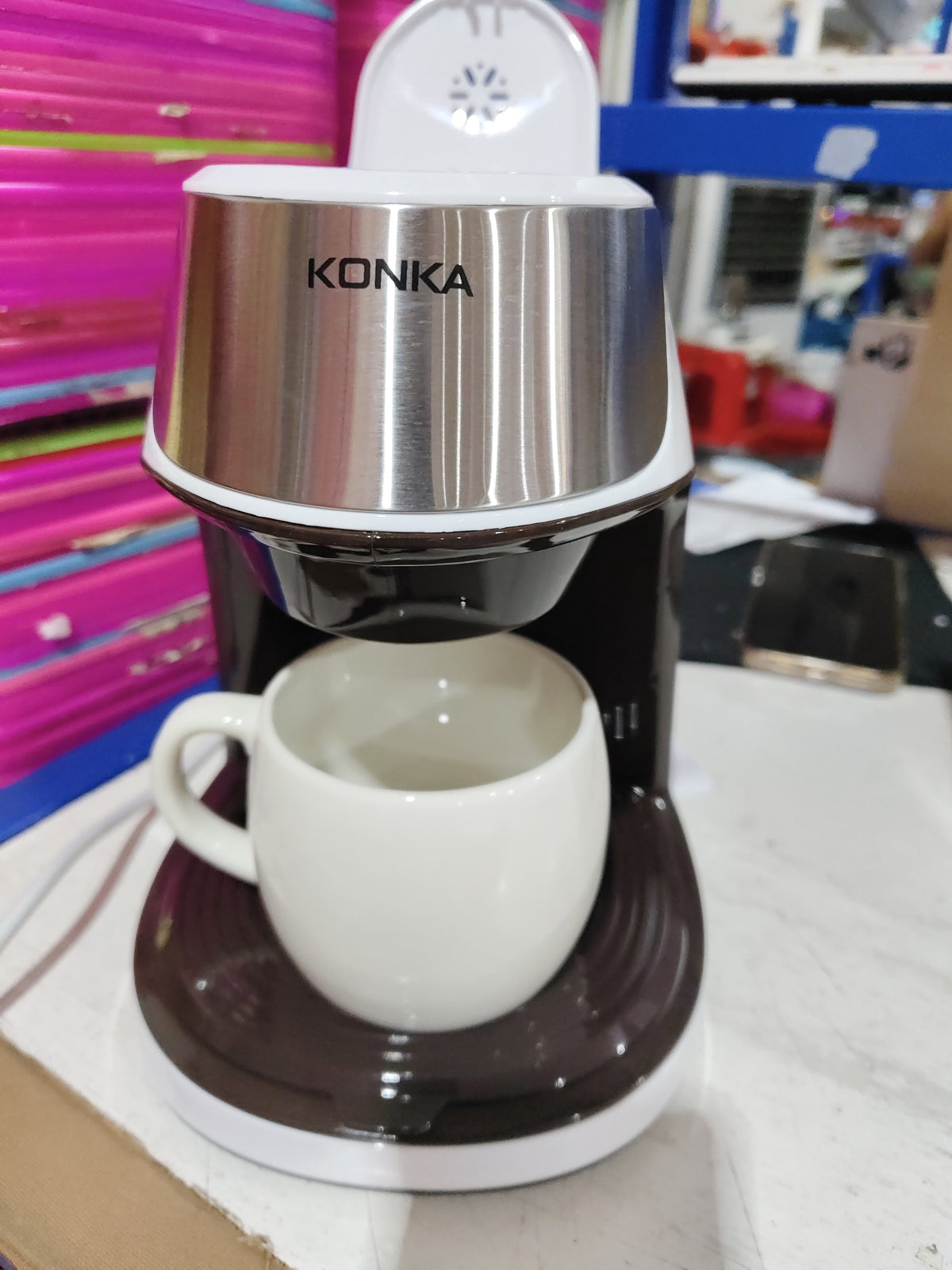New Coffee Machine Fully Automatic Home Office Mini Portable Coffee Maker
